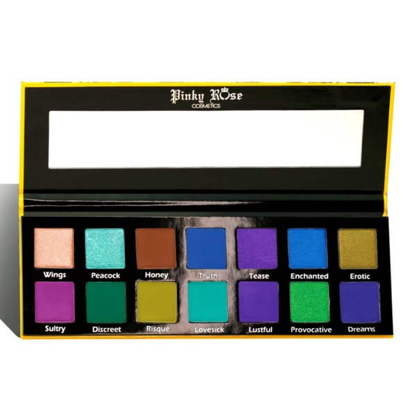 Pinky Rose Exotic Peacock Eyeshadow Palette - Picture 3 of 5